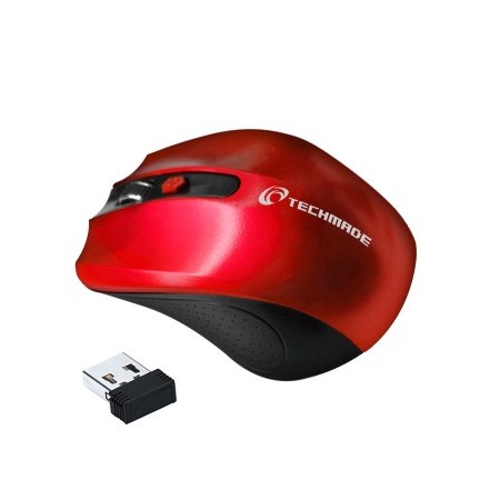 Mouse Tm-Xj30-Red Rosso Wireless