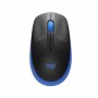 Mouse Wireless M190 Emea Blue (910-005907) Blu