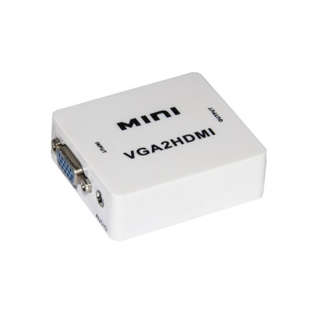 Mini Convertitore Vga-Hdmi Con Audio (Lkconv06)