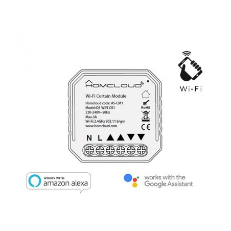 Modulo Tapparelle Intelligente Wifi Da Incasso (As-Cm1)