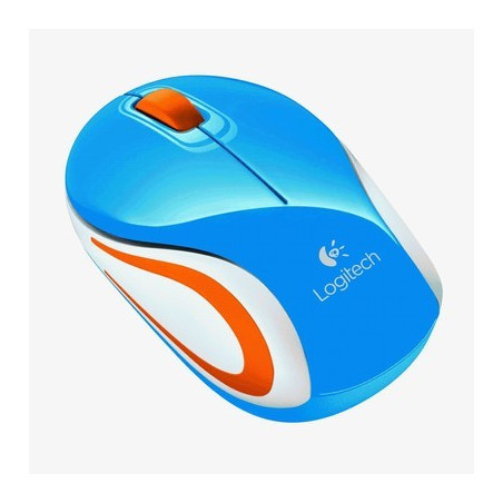 Mouse Mini M187 Blu Wireless (910-002733)