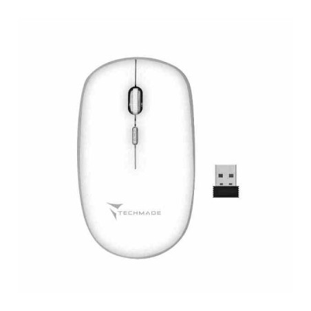 Mouse Tm-Muswn4B-Wh Bianco Wireless