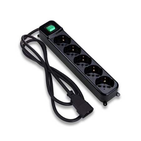 Multipresa Power Cleaner 5P Iec - 5 Uscite Italia/Schuko Con Spina Iec C14 (Fmp5Iecig)