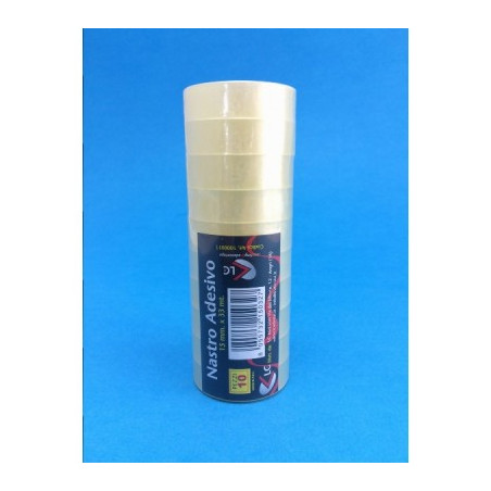 Nastro Adesivo 15Mm X 33Mm - 10 Pezzi