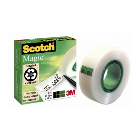 Nastro Adesivo Scotch Magic 810 19X33 - Invisibile E Scrivibile