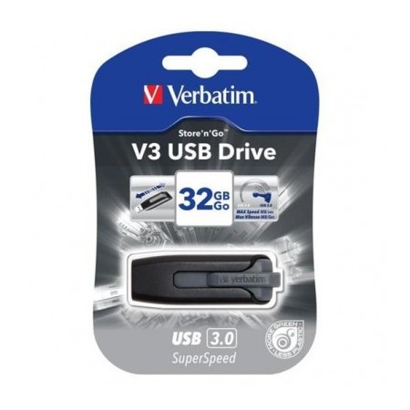 Pen Drive V3 Store'N'Go 32Gb Usb3.0 (49173) Nera