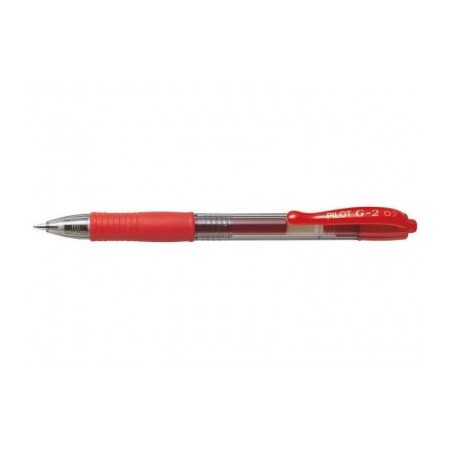 Penna Scatto Roller Gel G2 Bl-G2-7 Rossa (12 Pezzi)