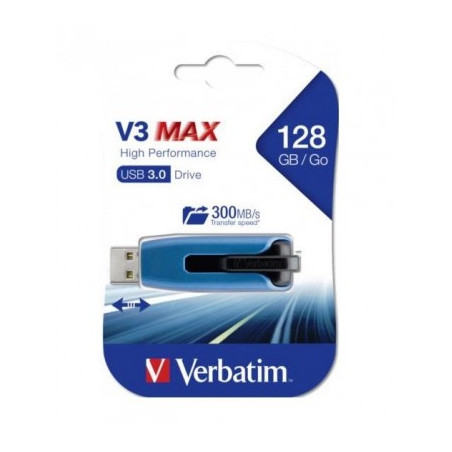 Pen Drive V3 Max Store'N'Go 128Gb Usb3.0 (49808) Blu