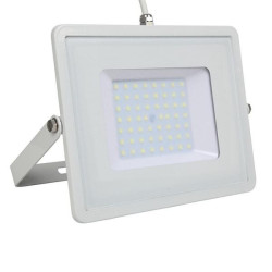 Lampada Led Faro 50W Proiettore Smd Samsung Chip Corpo Bianco 300K (21409)
