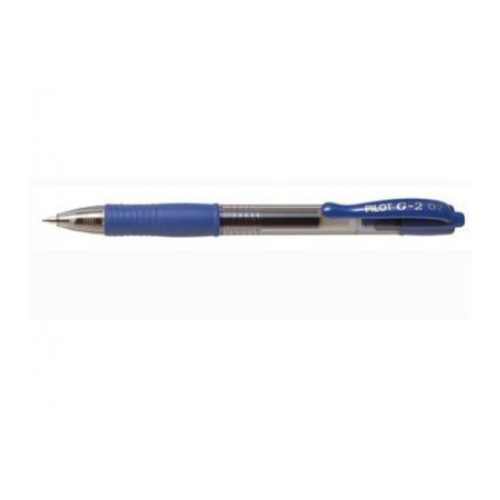 Penna Scatto Roller Gel G2 Bl-G2-7 Blu (12 Pezzi)