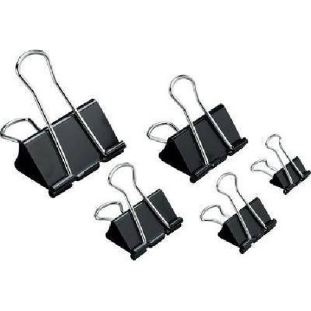 Pinze Fermagli In Metallo Fermacarte 25Mm Conf. 12Pz (18Nik002)