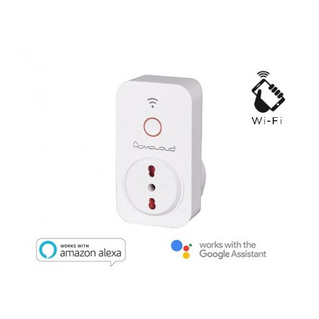 Presa Intelligente 16A Italiana Con Controllo Energia (He-Ip16Ae) Wifi