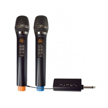 Radiomicrofono Doppio Karaoke Voice 2M