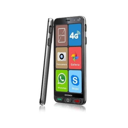 Smartphone Amico Smartphone S 4G 8Gb Nero Dual Sim