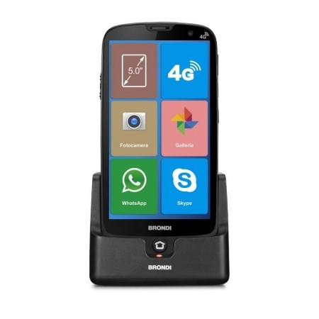 Smartphone Amico Smartphone Xs 4G 8Gb Nero Dual Sim