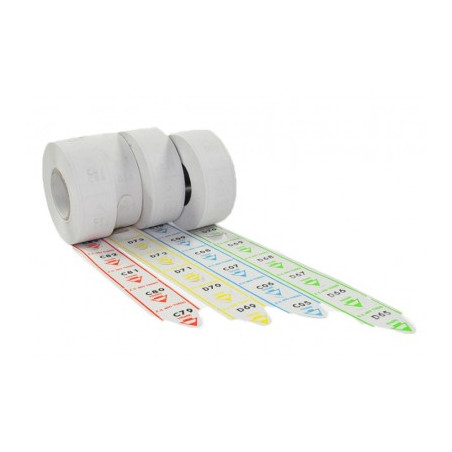 Rotoli Eliminacoda Numerici - 2000 Strappi - Conf. 5Pz