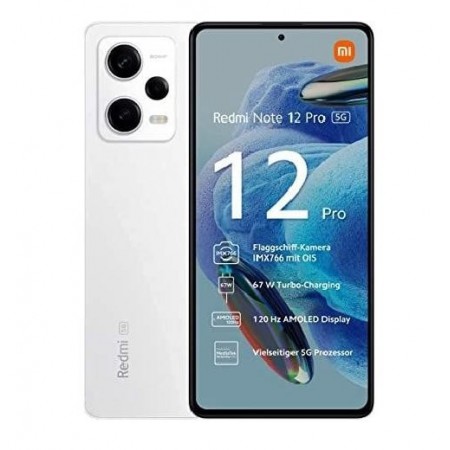 Smartphone Redmi Note 12 Pro 5G 128Gb Polar White Eu
