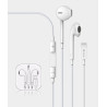 Auricolari Deelap864W Per Iphone Lightning Bianco