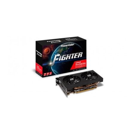 Scheda Video Radeon Rx6500 Xt Fighter 4 Gb Axrx (4Gbd6-Dh/Oc)