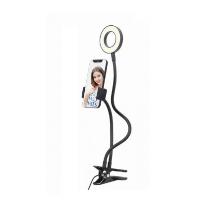 Selfie Ring Light Gembird Con Phone Holder Selfie Led-Ring4-Ph-01