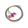 Set 12 Cavi Pigtail Fibra Ottica Colorati Connettori Lc Om4 Simplex 2 Mt (Lklc12Pt4)