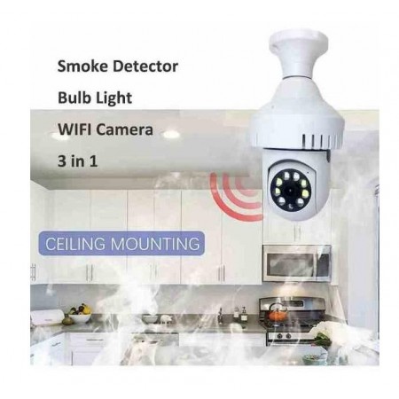 Telecamera Sorveglianza Ip Tc-4019-Smoke Rilevatore Fumo