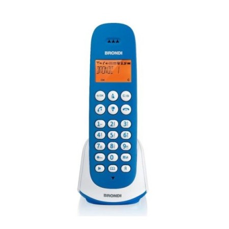 Telefono Cordless Adara (Broadarabl/W) Bianco/Blu