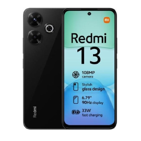 Smartphone Redmi 13 256Gb Dual Sim Midnight Black Nero