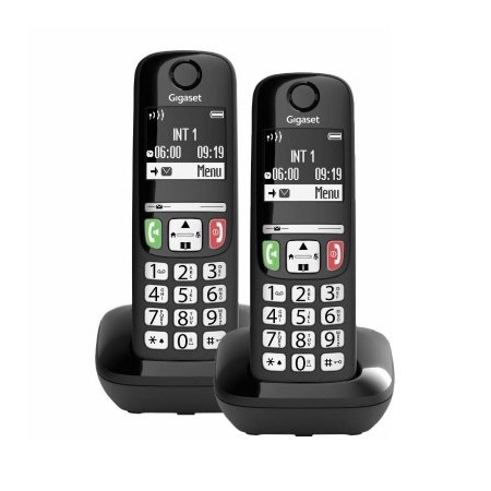 Telefono Cordless Gigaset E270 Duo Nero (L36852-H2816-K131)