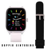 Smartwatch Swt-Stc011 + Cinturino Winner Silicone Nero O Bianco