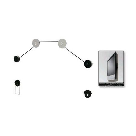 Staffa Supporto A Parete Fisso Da 23" A 55" (Wsd-908F)