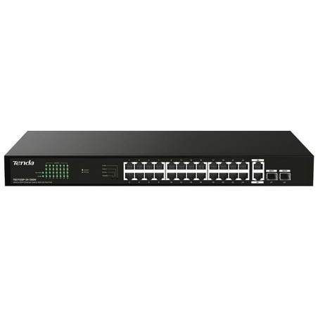 Switch Rete 28 Porte 10/100/1000 - 24 Porte Poe (Teg1128P-24-250W)