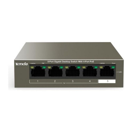 Switch Rete 5 Porte 10/100/1000 Teg1105P-4-63W Poe