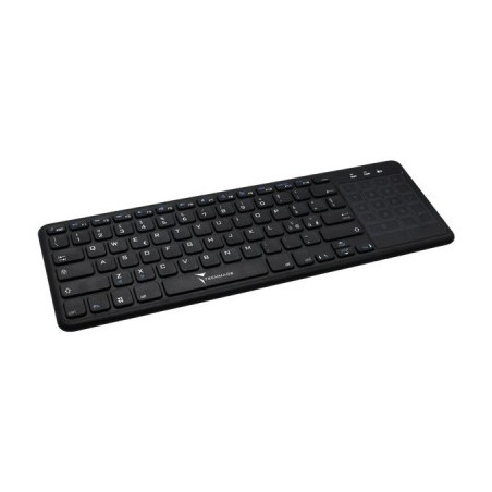 Tastiera Tm-Bk268T Wireless Con Touch Pad - Nera