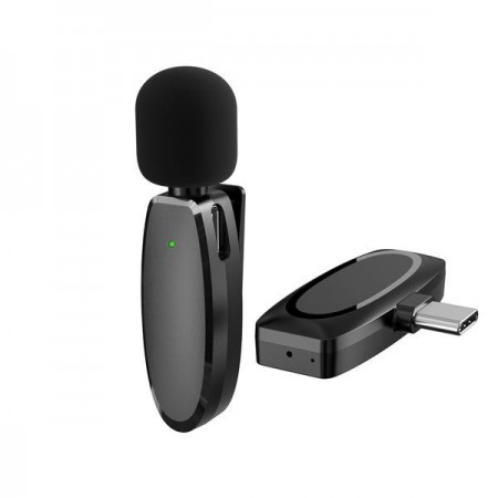 Microfono Wireless Per Smartphone Type-C (Vlog Tc1)