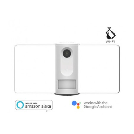 Telecamera Sorveglianza Ma-Wcf1S Wi-Fi Flight 1S Con Luce, Pir E Sirena - Outdoor