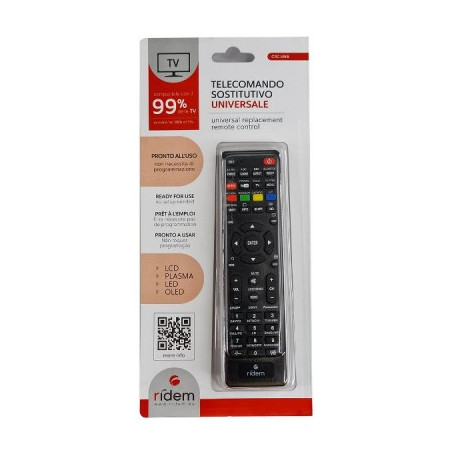 Telecomando Universale Sostitutivo Multimarca (Crc Unb)