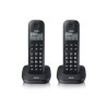 Telefono Cordless Gala Twin Nero - 2 Telefoni