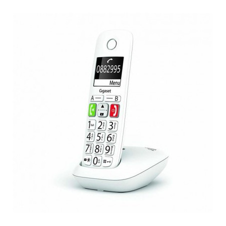 Telefono Cordless Gigaset E290 Bianco Numeri Grandi