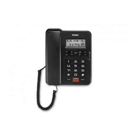 Telefono Fisso Office Desk Nero