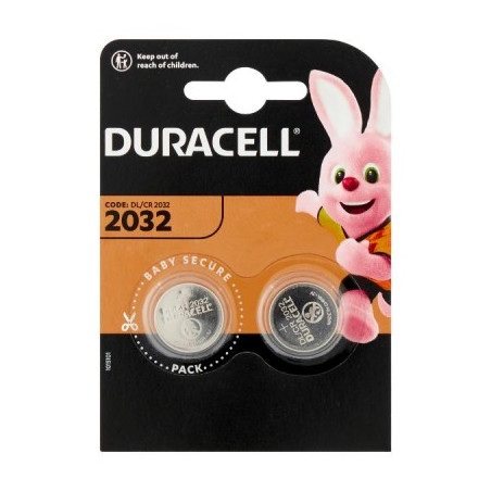 Batterie Cr2032 3V Litio 2Pz (Cr2032 Durb1)