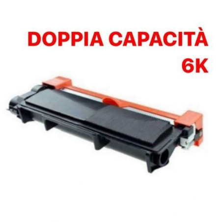 Toner Compatibile Brother Tn2420Xl Doppia Capacita' 6K - Con Chip