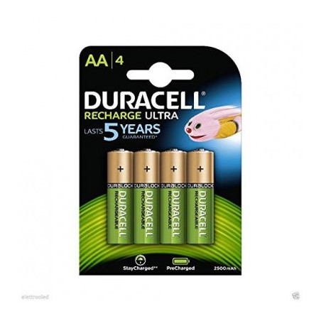 Batterie Ricaricabili Stilo Aa 1300Mah Conf. 4Pz
