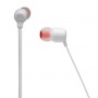Auricolari In Ear Tune 125Bt Wireless Bianco (Jblt125Btwht)