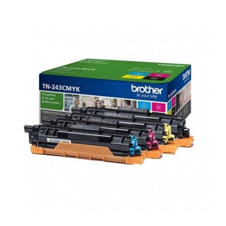 Toner Originale Tn-243Cmyk Multipack (Nero, Ciano, Magenta, Giallo)