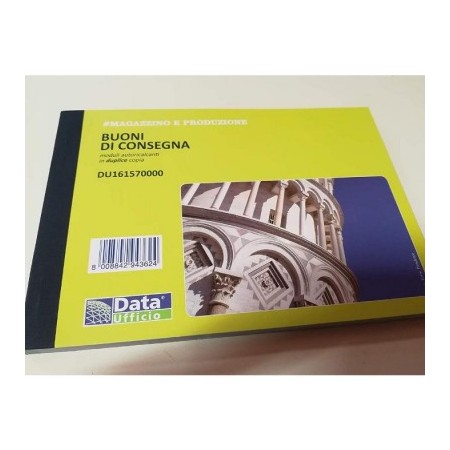 Blocchetto Buoni Di Consegna (Du161570000) 2 Copie A6 (5 Pz)
