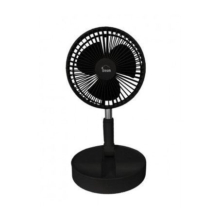 Ventilatore Portatile E-Dream Nero (Fan 01)