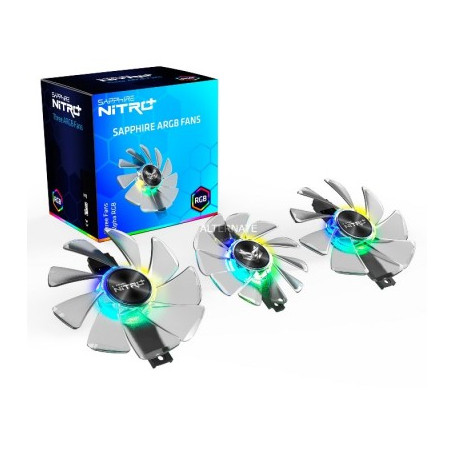 Ventole Scheda Video Argb Fans (3In1) Per Nitro+ Rx5700