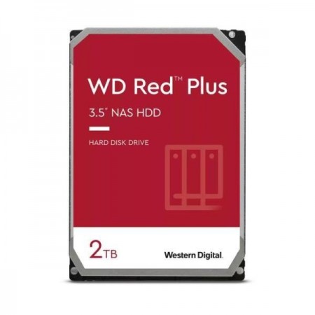 Hard Disk Red Plus 2 Tb Nas Sata 3 3.5 (Wd20Efpx)
