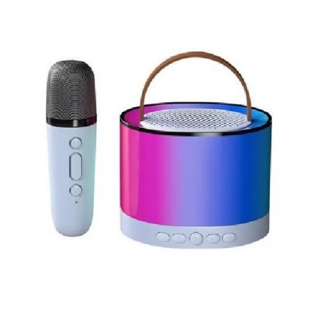 Altoparlante Portatile Speaker K52 Bluetooth Rgb Smart Con Microfono - Bianco